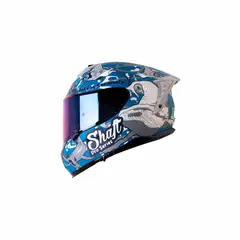 SHAFT PRO - CASCO INT 610 EVO BLUER PLANET AZ OS CERT ECE 22-06