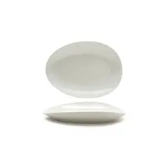 FOH - Plato Oval Tides® 12 Escallop - Paquete de 2 piezas