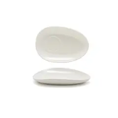 FOH - Plato Oval Tides® 7 Escallop - Pack de 12 piezas