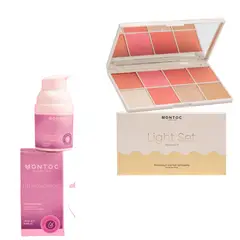 GENERICO - Paleta De Rubor Light Set 8t Contorno De Ojos Hydromontoc