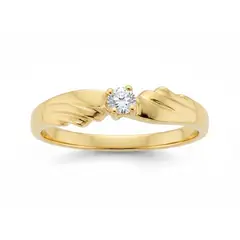 BELLEZA EXPRESS - Hermoso anillo en oro de 18k