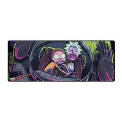 EPIK - Mouse Pad Gamer Xl Largo Antideslizante Con Diseños Rick and Morty Nave