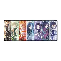 EPIK - Mouse Pad Gamer Xl Largo Antideslizante Con Diseños Guerreros Demon Slayer