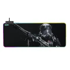 EPIK - Mouse Pad Gamer Xl Rgb Antideslizante Con Diseños Star Wars