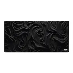 EPIK - Mouse Pad Gamer Xxl Diseños Varios 90x44cm Extra Grande Midnight Black Negro