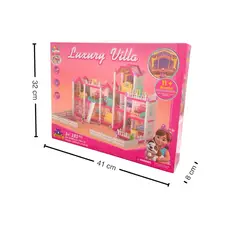 GENERICO - Casa De Muñecas Luxury Villa Con 282 Piezas