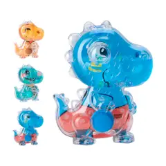 GENERICO - Juguete Anillos Diseño Atari De Agua Dinosaurio Rex X 3 Unid