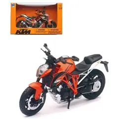 NEW RAIN - Moto Ktm 1290 Super Duke Die Cast Metal, Escala 1/12
