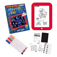 OEM - Tableta De Dibujo Con Luz Led Magic Pad 3 Marcadores