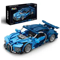 MARKET TOYS - Arma Todo Bloques Para Arma Carro De Carreras 423 Pcs