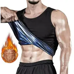 GENERICO - Faja Termica tipo sauna Camisilla termica Hombre para sudar Talla L-XL