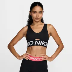 NIKE - Top Mujer Pro Indy Plunge Negro