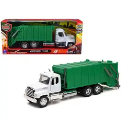 NEW RAIN - CAMION RECOLECTOR BASURA VERDE  Freightliner 114sd New Ray