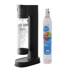 GENERAL - Máquina gasificadora de agua MISODAMIX Fizzy Negra