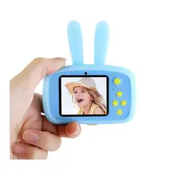 GENERICO - Cámara Digital Para Niños Azul Con Batería Recargable