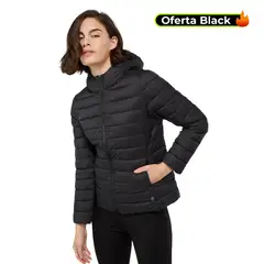 TOTTO - Chaqueta para mujer Negra Colorit