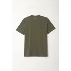 TENNIS - Camiseta básica manga corta verde para hombre