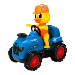 GENERICO - Pato Robot Tractor Movimiento Juguete Interactivo + Baterias