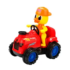 GENERICO - Pato Robot Tractor Movimiento Juguete Interactivo + Baterias