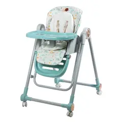 GENERICO - SILLA DE COMER MECEDORA GRAVY EB637 Verde dinosaurios