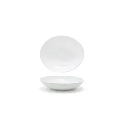 FOH - Bol de Bajo Ovalado Ellipse™ 28 oz - Paquete de 6 piezas