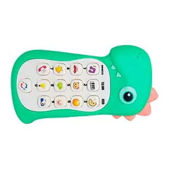 GENERICO - Telefono Dinosaurio Juguete Interactivo Niños + Baterias