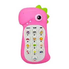 GENERICO - Telefono Dinosaurio Juguete Interactivo Niños + Baterias
