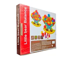 SWISSHOME - JUEGO EDUCATIVO DE EQUILIBRIO NIÑOS +3 AÑOS BLOQUES DE OSO