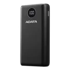 ADATA - Power Bank 20000mah Carga Rápida P20000QCD Negro