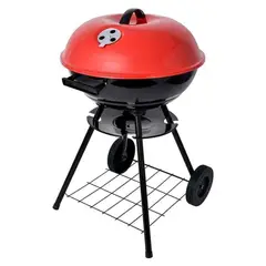 GENERICO - Asador Bbq A Carbon Portable Con Ruedas