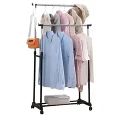 SKY - Tendedero Perchero Colgador Ropa Doble Metálico Expansible