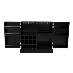RTA DESIGN - Bar Sienega Wengue Con Porta Copas