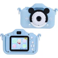 GENERICO - Cámara Digital HD 1080P Niños Funda En Silicona - Fotos - Videos y Juegos