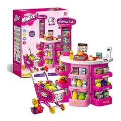 GENERICO - Tienda de compras para niños Next Store con carrito y cajero