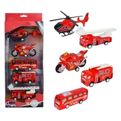 GENERICO - Camion Helicoptero Bus Moto Retroexcavadora Bomberos