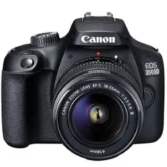 CANON - Camara EOS 2000D + Lente 18-55mm
