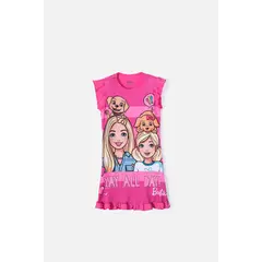 MATTEL - Pijama tipo batola Barbie manga sisa niña