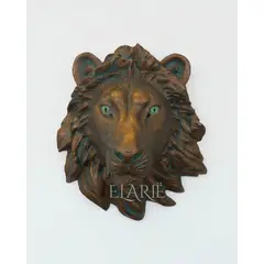 GENERICO - Escultura Artesanal León De Nemea Mitología Griega Grande - Elarië