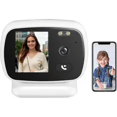 GENERICO - Monitor De Video Bebe Adulto mayor Mascotas Camara con Audio