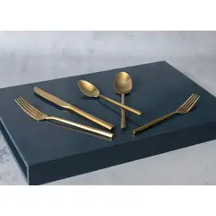 FOH - Cuchillo de Cena Hector 925 - Pack de 12 pcs - Matte Brass