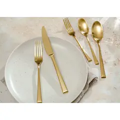 FOH - Cucharas Demitasse Parker 475 pack x 12 pcs - Matte Brass