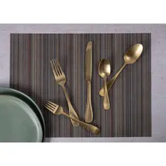 FOH - Tenedor de Cena 8 Cameron - Pack x 12 Piezas Matte Brass