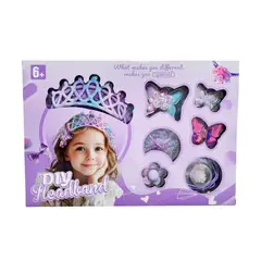 GENERICO - Kit Princesa Corona Ganchos Accesorios Disfraz Juguete