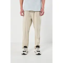 KOAJ - Pantalón jogger unicolor con bolsillos y bota recta Hombre