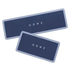 GENERICO - Combo De Tapete Alfombra Absorbente Y Antideslizante Grande + Pequeño