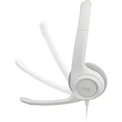 LOGITECH - Diadema con microfono usb h390 Blanco