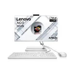 LENOVO - Aio IdeaCentre AIO 3 24ALC6 - FHD - AMD R5-7430U - 16GB RAM 512GB SSD - Blanco
