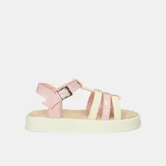 BUBBLE GUMMERS - Sandalia Para Niña Bubblegummers Blanco