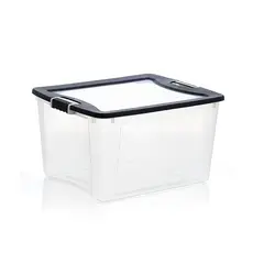 KENDY - Caja Clarity de 61 litros Transparente