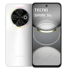 TECNO MOBILE - Celular Tecno Spark 30C 256GB 4GB Blanco